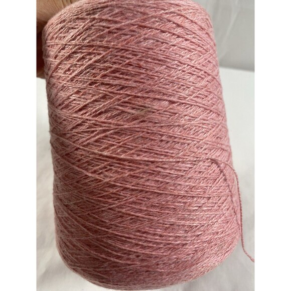 Cone Yarn Pink White Mix 460g #368 READ - Picture 2 of 4